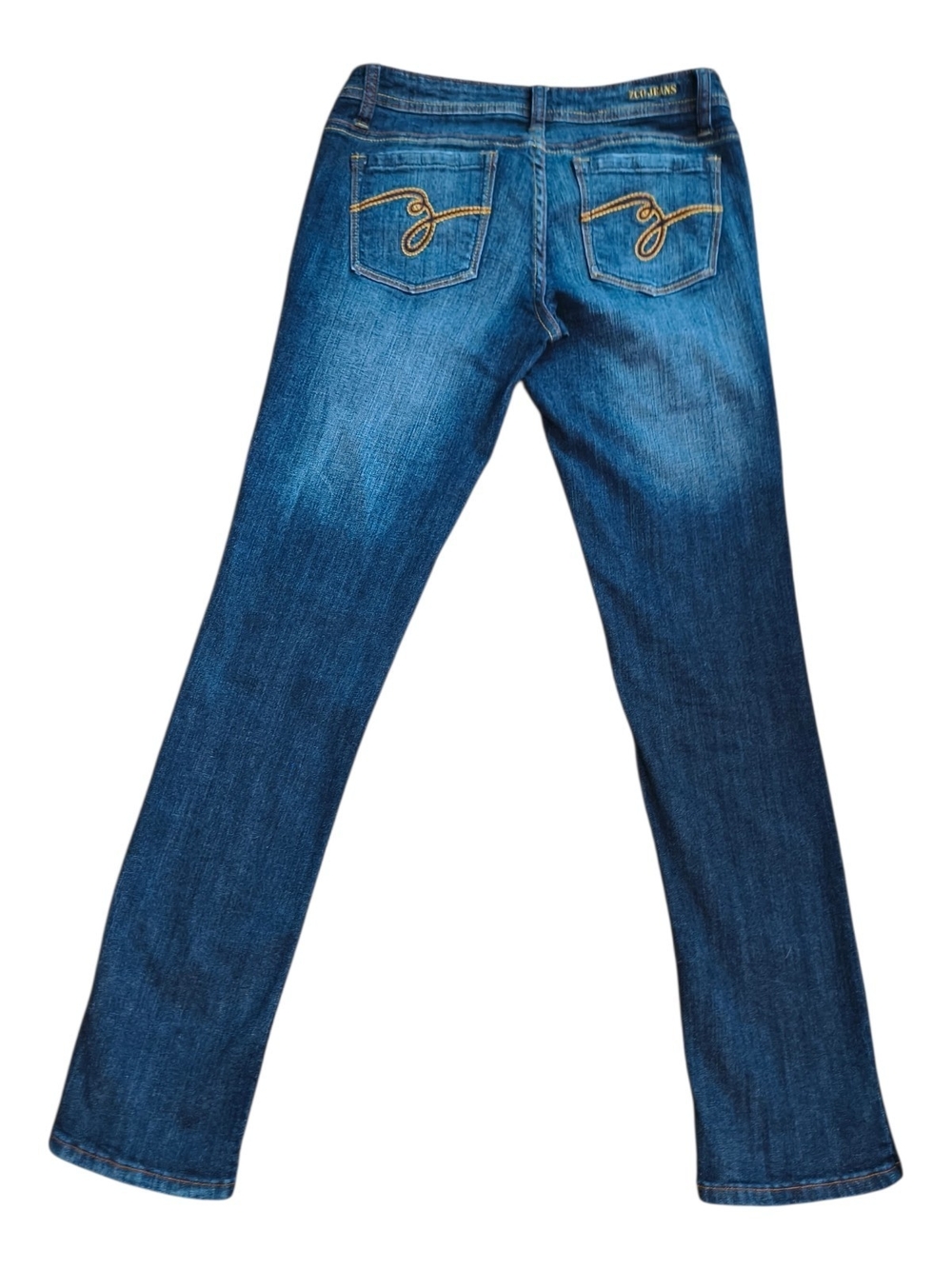 ZCo Straight-Leg Cotton Blue Jeans - 11